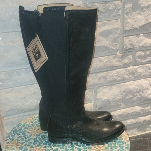 Frye Shoes - NWT FRYE Riding Boots Black
